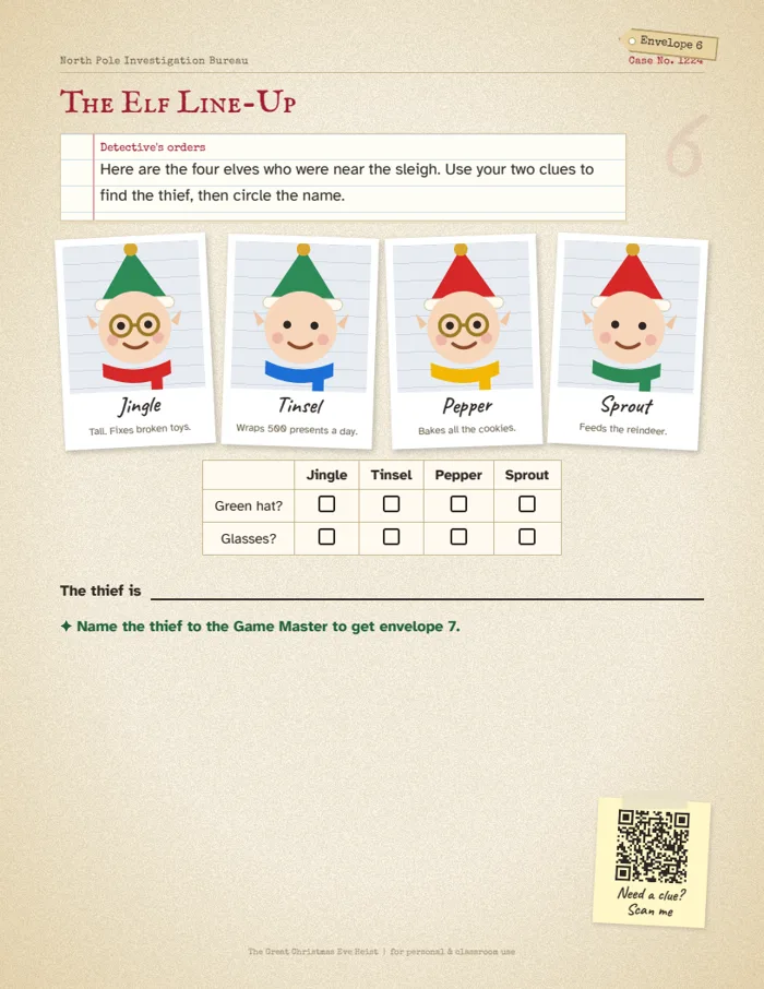 The Elf Line-Up